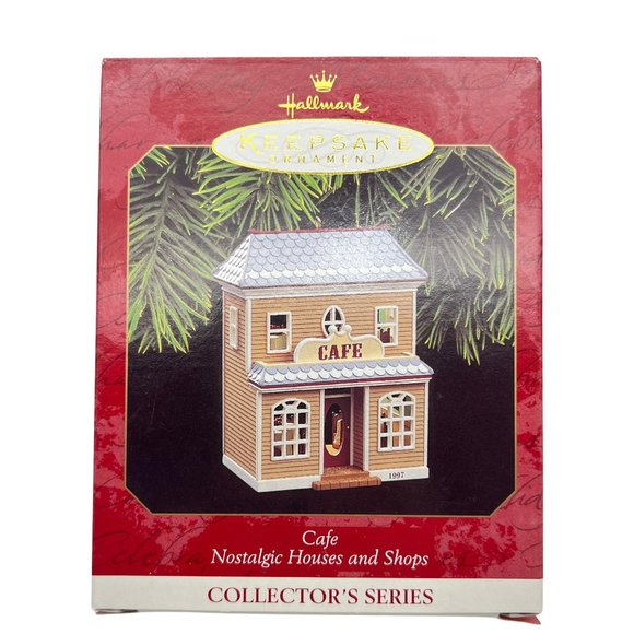 Hallmark Other - Hallmark Keepsake CAFE Ornament #14 Collectors Series 1997 New In Box